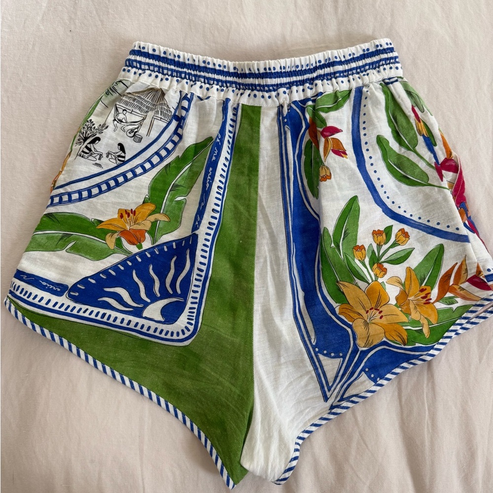 Farm Rio Tropical Print Shorts - Picture 4 of 4